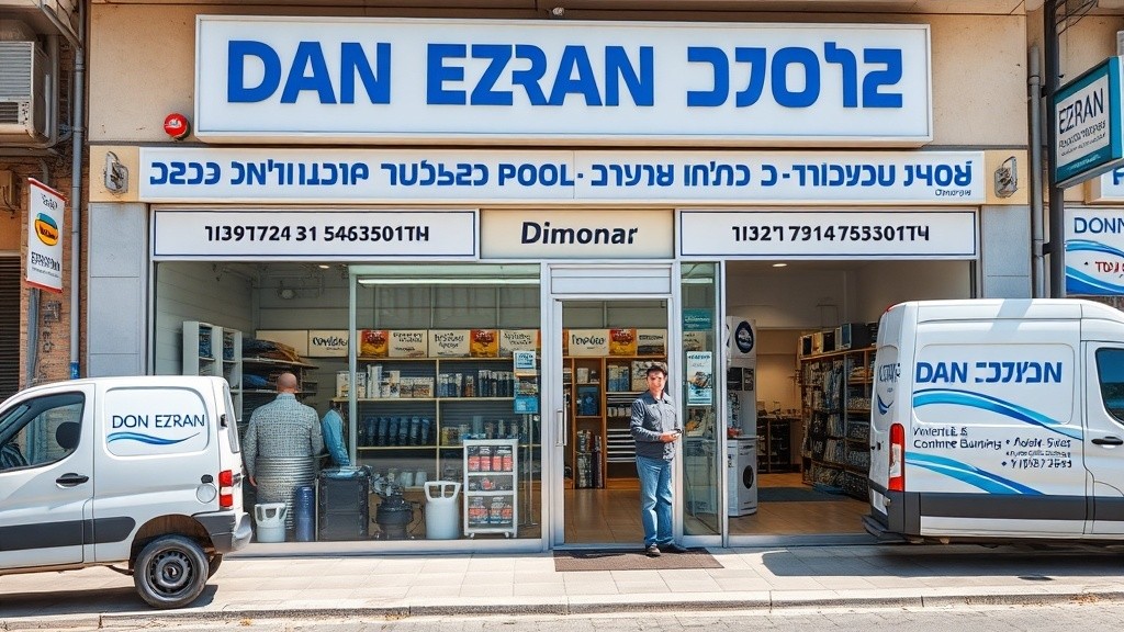 למה לבחור דן עזרן חנות לבריכות שחייה?